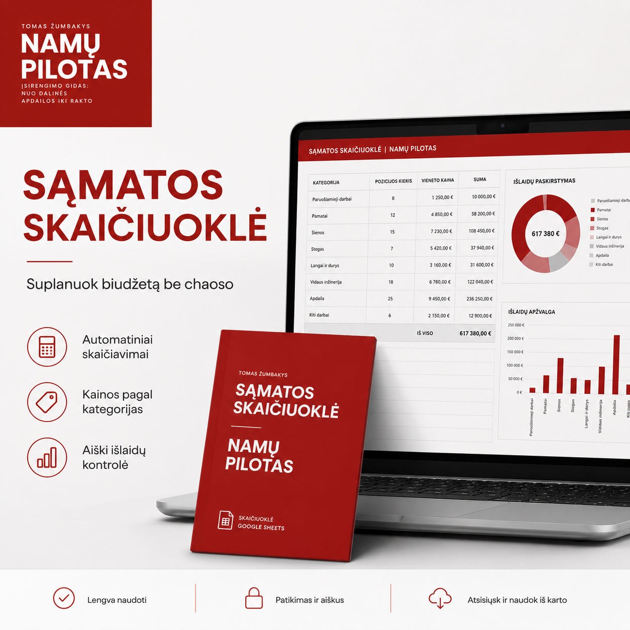 SĄMATOS SKAIČIUOKLĖ